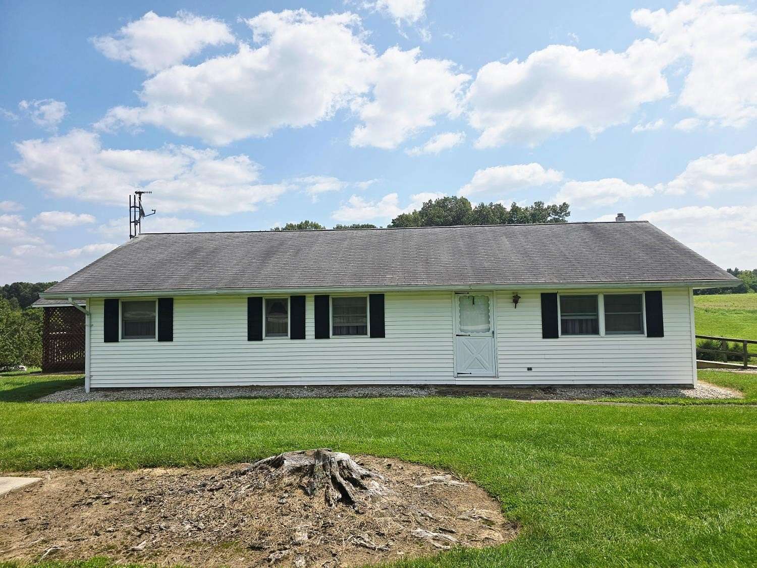 4.47 Acres of Land with Home for Sale in Moores Hill, Indiana