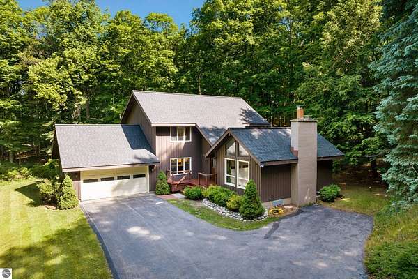 4.36 Acres of Land with Home for Sale in Beulah, Michigan
