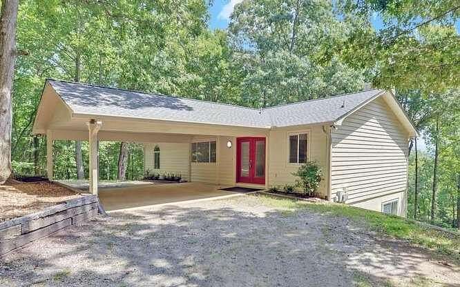 6.8 Acres of Land with Home for Sale in Hayesville, North Carolina