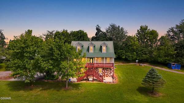 48.8 Acres of Agricultural Land with Home for Sale in Parrottsville, Tennessee