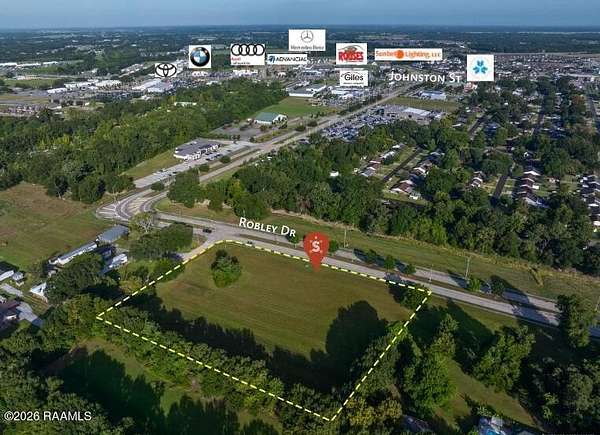 3.13 Acres of Residential Land for Sale in Lafayette, Louisiana