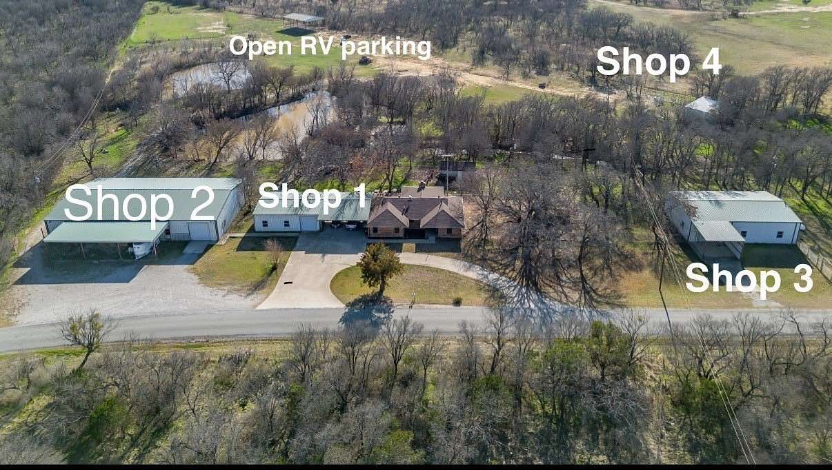 11.9 Acres of Land with Home for Sale in Gordon, Texas