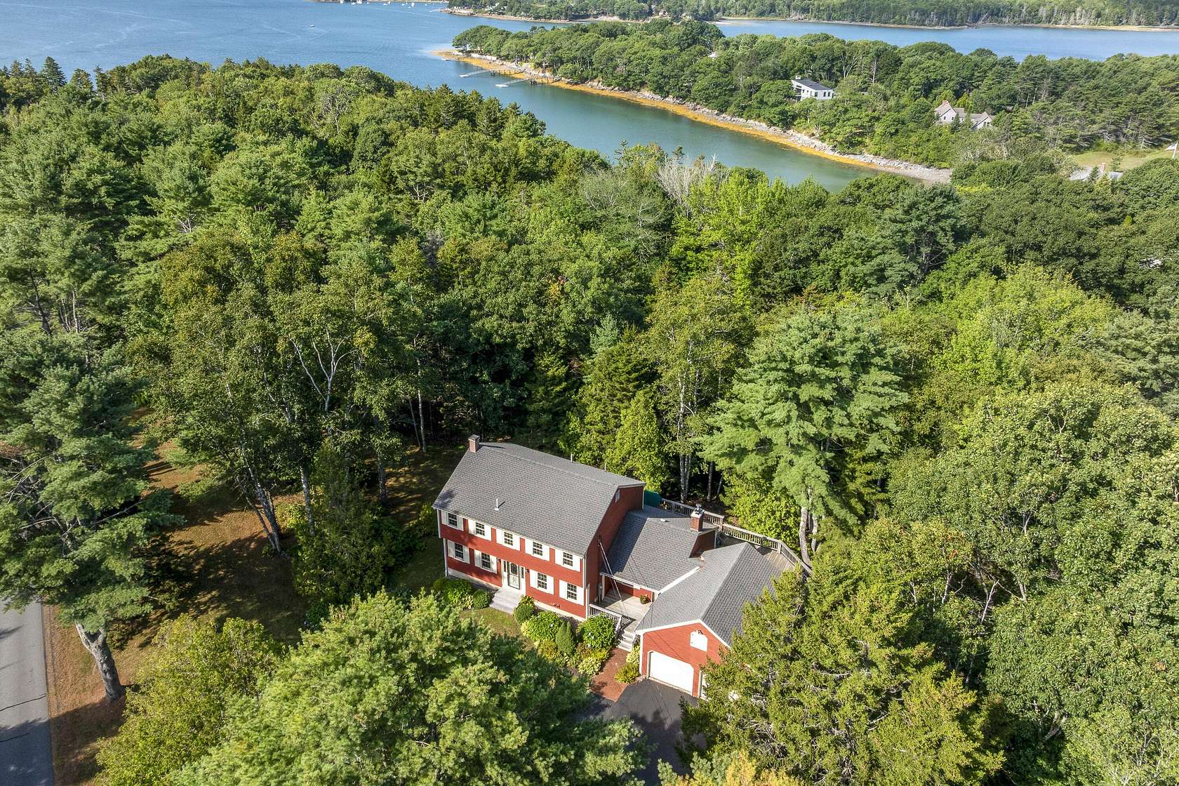 2.2 Acres of Land with Home for Sale in Harpswell Town, Maine