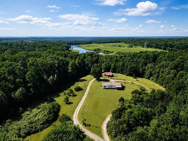 4.72 Acres of Land with Home for Sale in Flat Rock, Alabama
