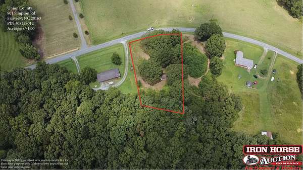 0.99 Acres of Land for Auction in Indian Trail, North Carolina