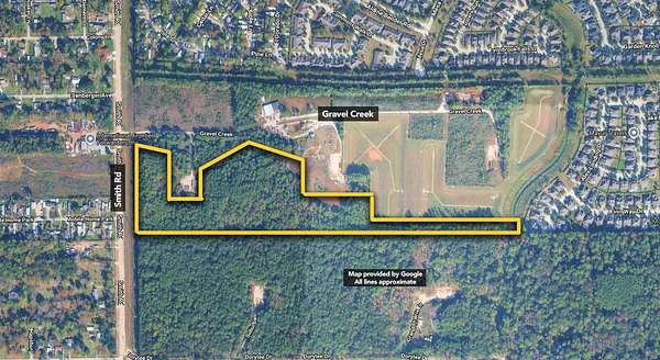 19.1 Acres of Commercial Land for Auction in Humble, Texas