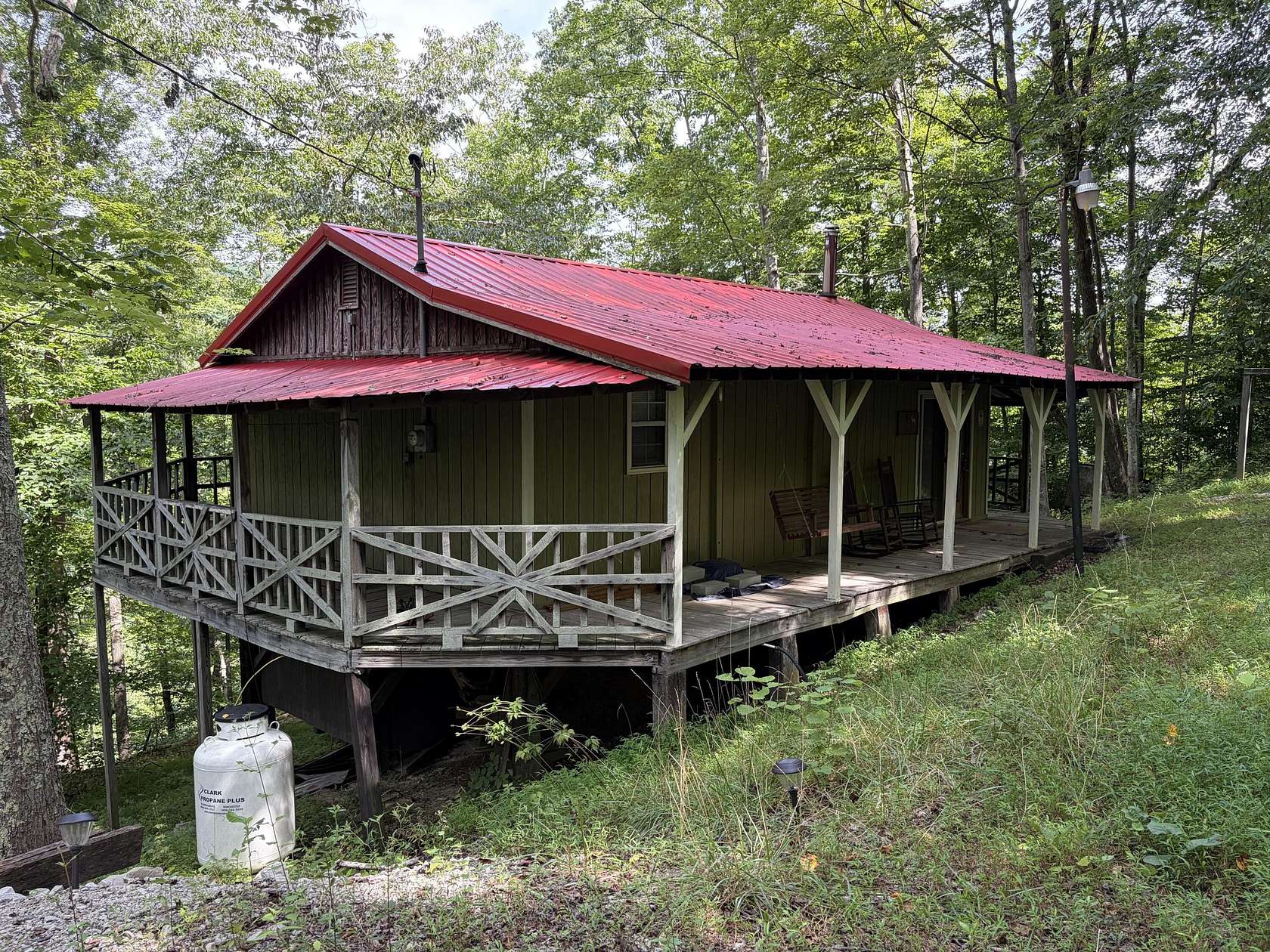 1.53 Acres of Land with Home for Sale in Frenchburg, Kentucky