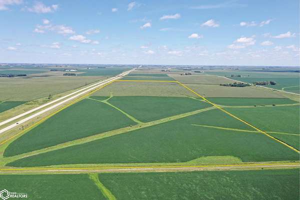 116 Acres of Agricultural Land for Auction in Wellsburg, Iowa