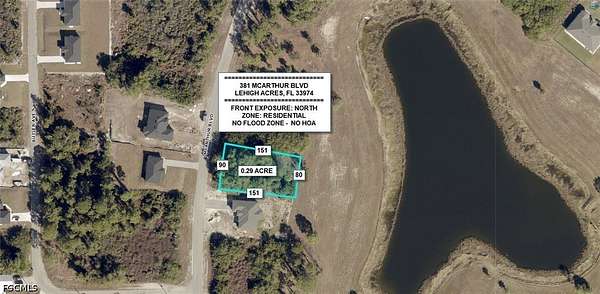 0.29 Acres of Residential Land for Sale in Lehigh Acres, Florida