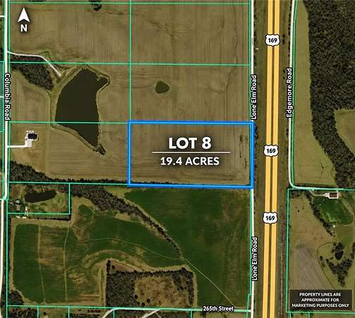 19.4 Acres of Agricultural Land for Sale in Paola, Kansas
