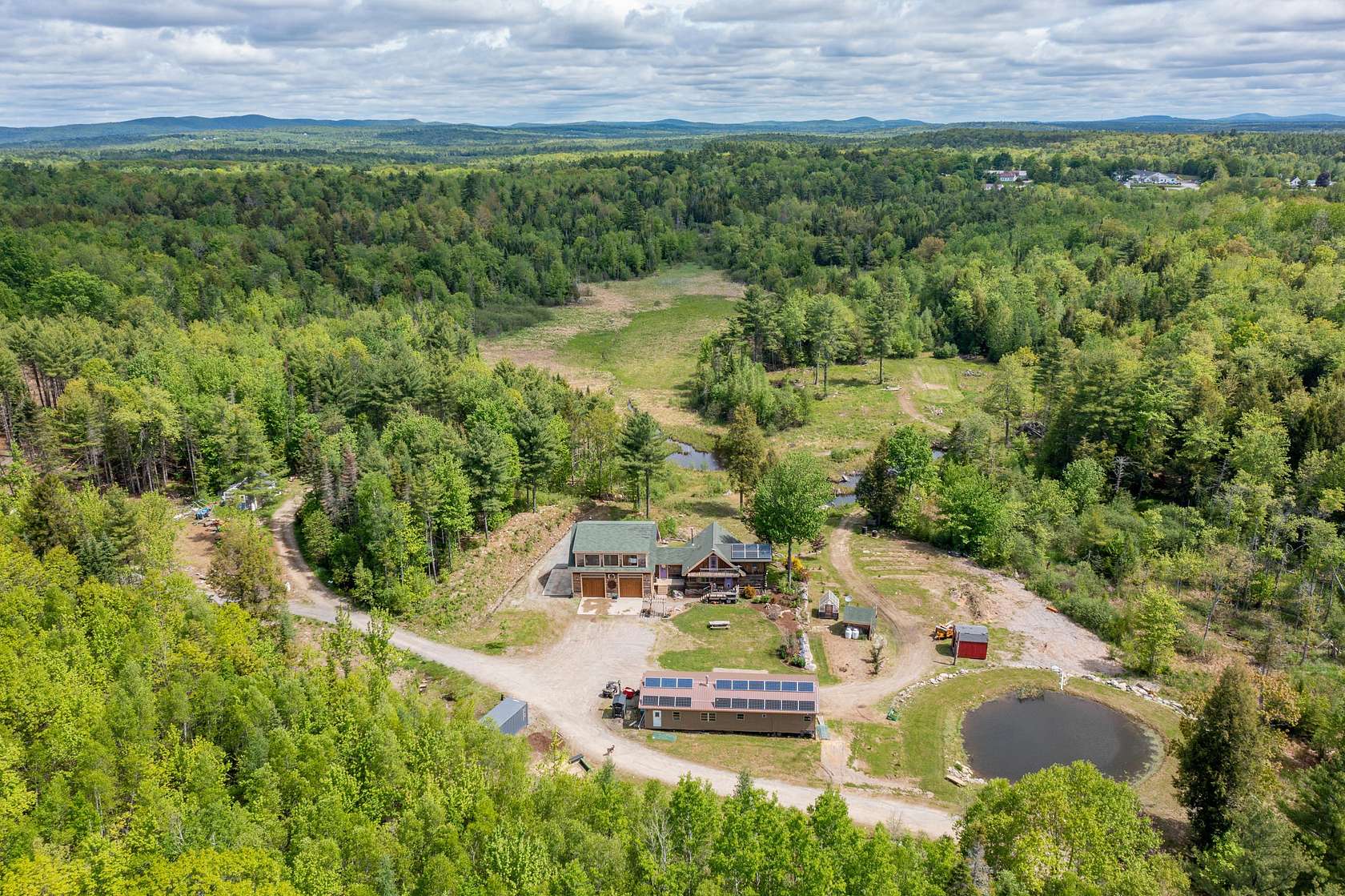 9 Acres of Land with Home for Sale in Searsmont, Maine
