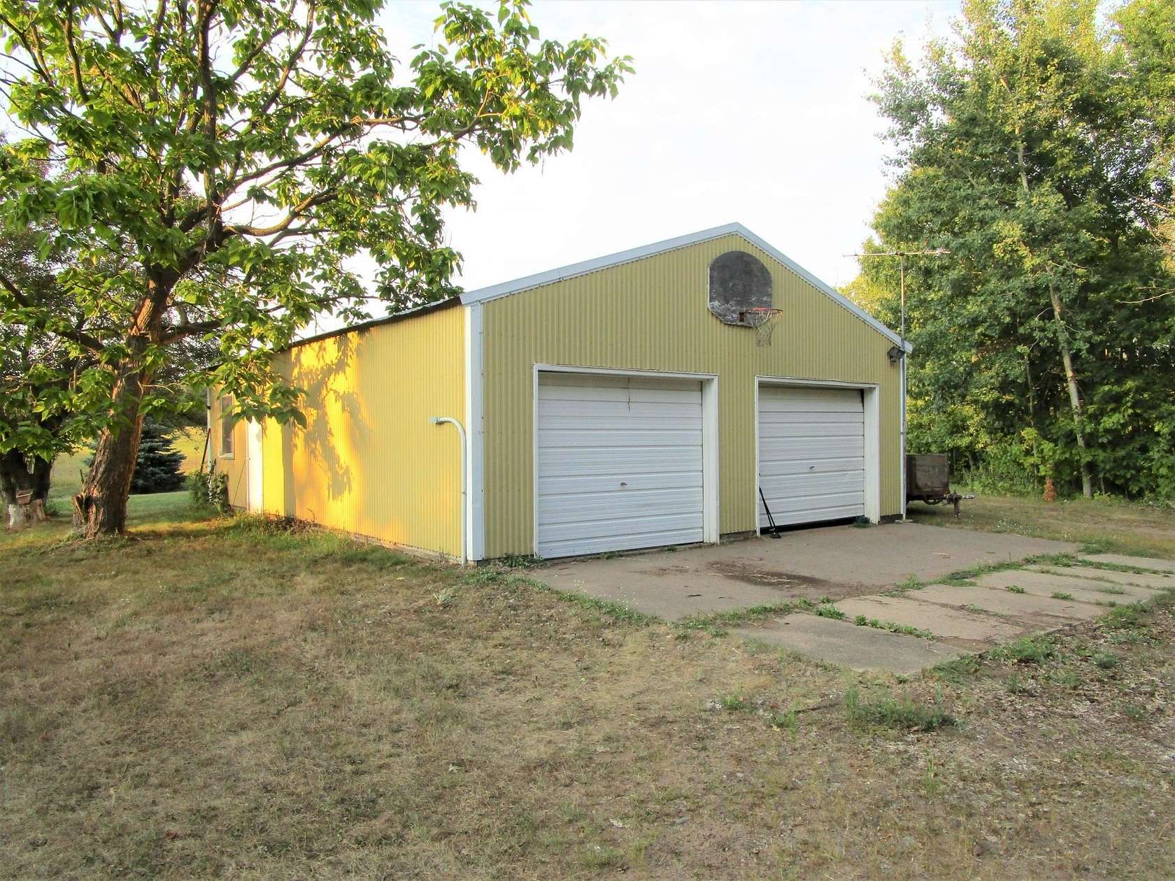 4 Acres of Land with Home for Sale in Frederic, Wisconsin