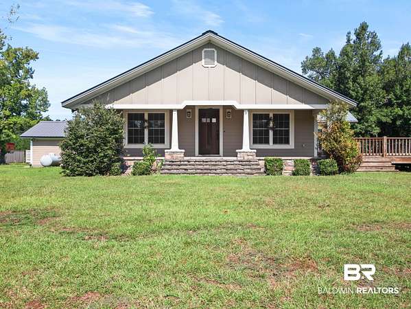 36 Acres of Recreational Land with Home for Sale in Brewton, Alabama