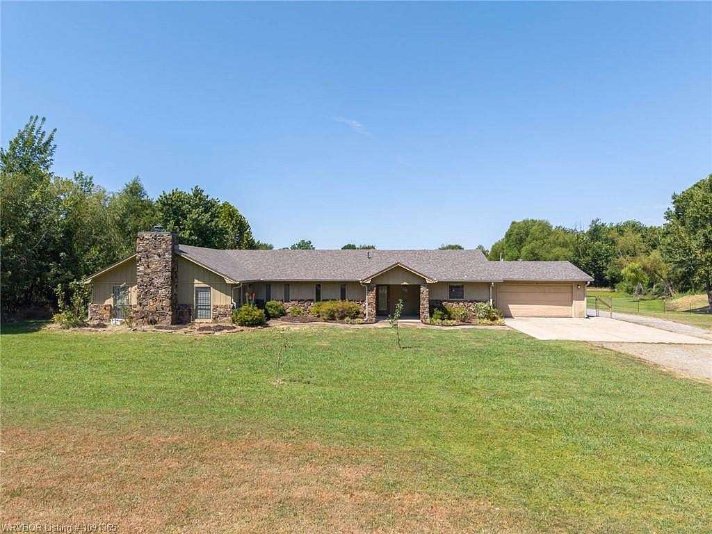 7.12 Acres of Land with Home for Sale in Fort Smith, Arkansas
