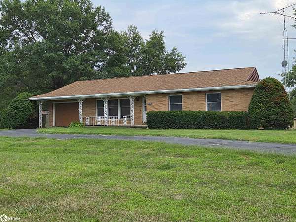2.52 Acres of Land with Home for Sale in Sigourney, Iowa