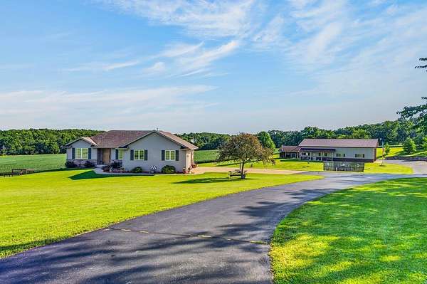 35 Acres of Agricultural Land with Home for Sale in Orfordville, Wisconsin