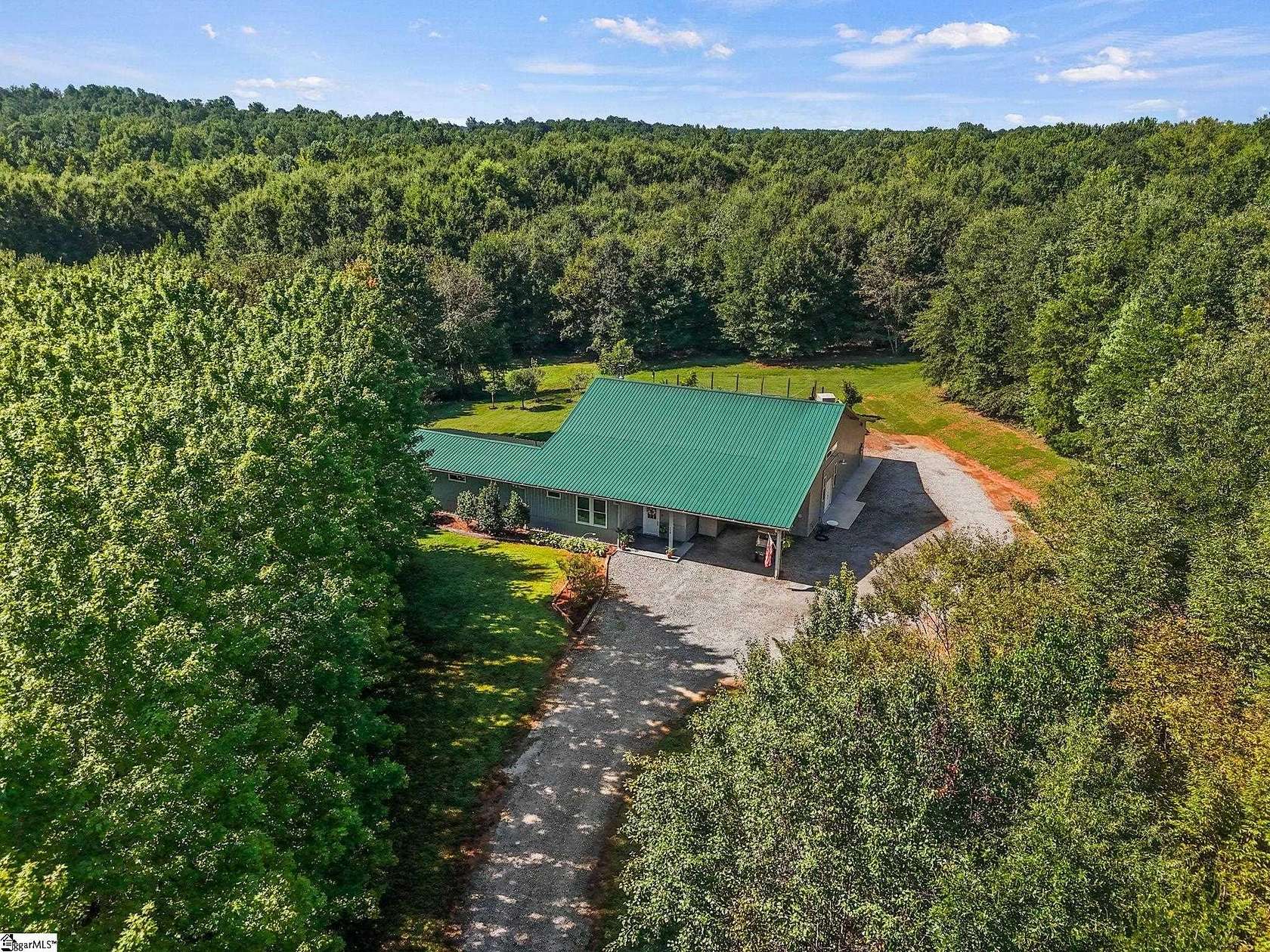 17.5 Acres of Land with Home for Sale in Campobello, South Carolina