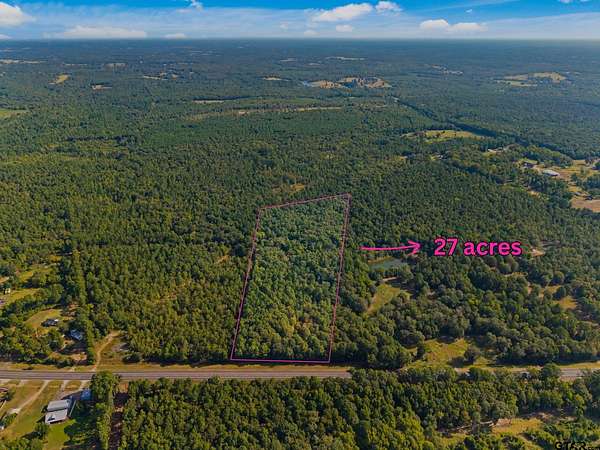 27 Acres of Recreational & Residential Land for Sale in Arp, Texas