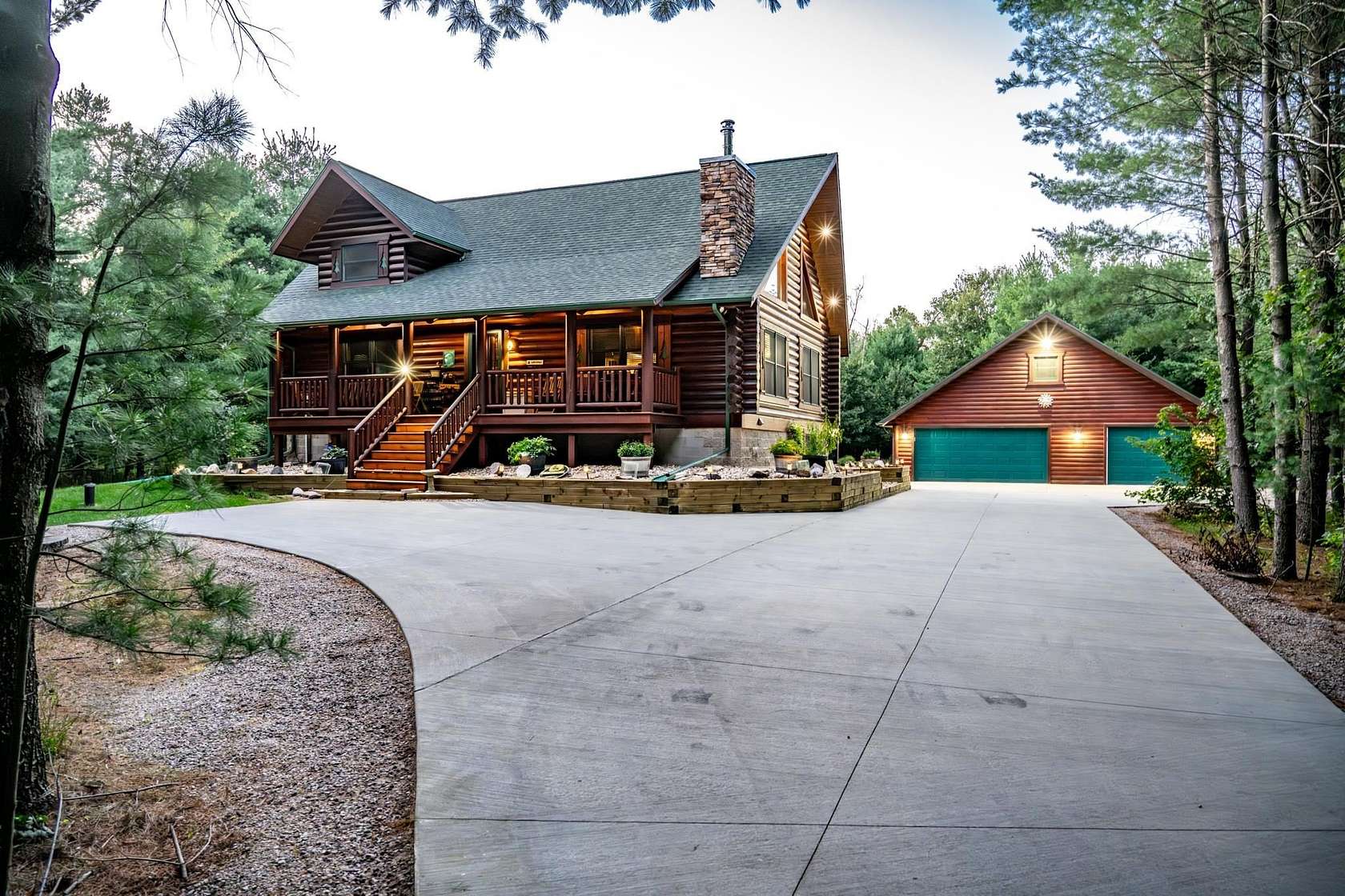 3 Acres of Land with Home for Sale in New Lisbon, Wisconsin