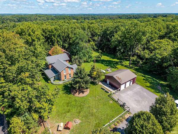 1.55 Acres of Land with Home for Sale in Wolcottville, Indiana