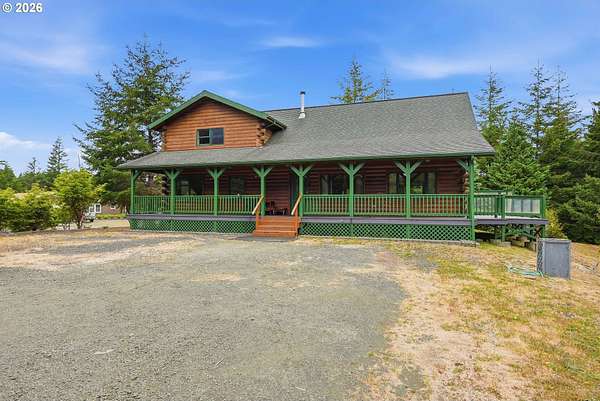 3.34 Acres of Land with Home for Sale in North Bend, Oregon