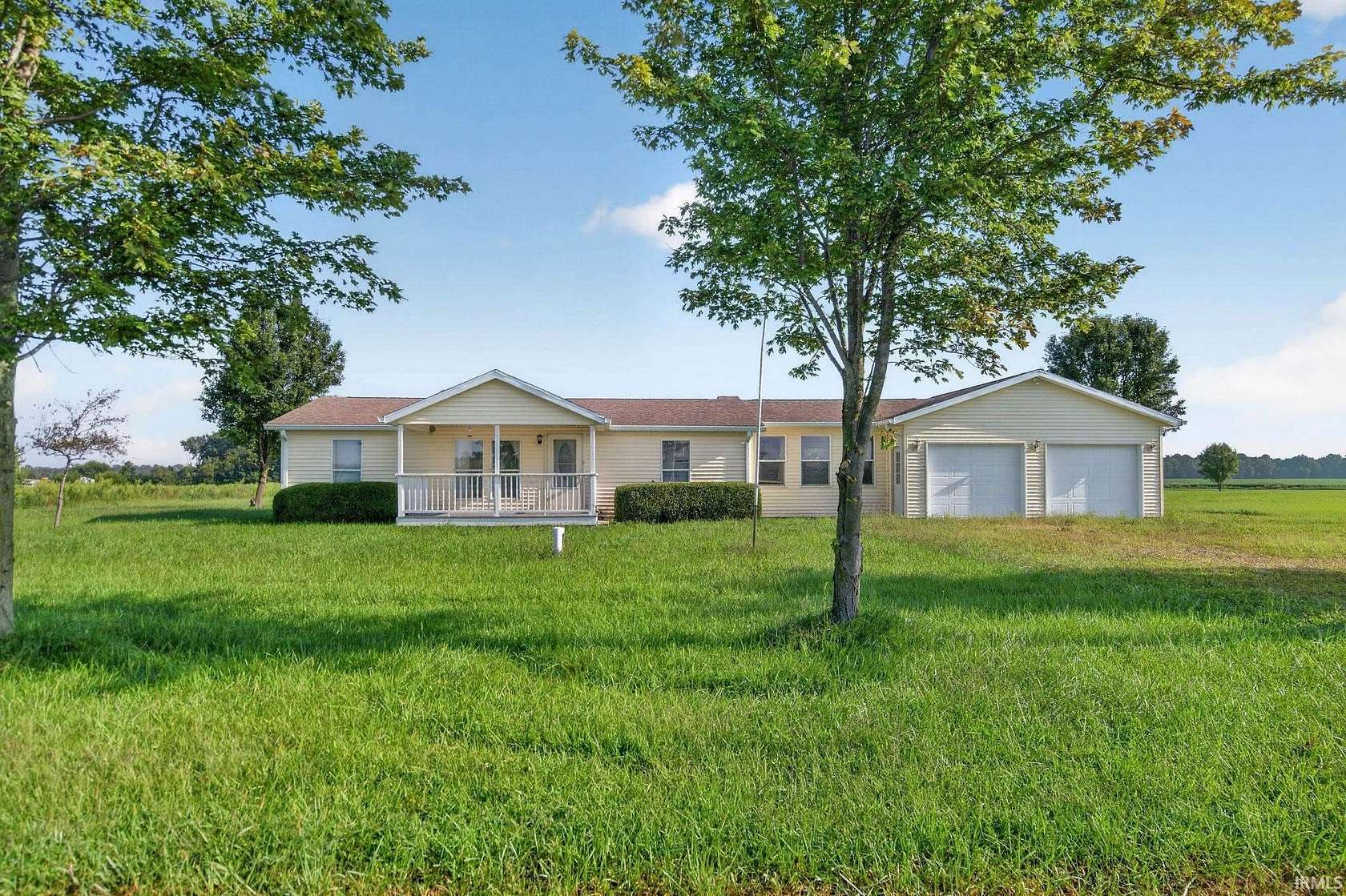 5.7 Acres of Land with Home for Sale in Middletown, Indiana