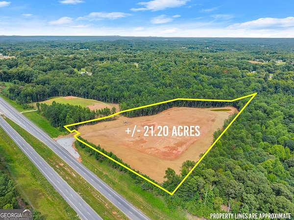 21.2 Acres of Commercial Land for Sale in Gainesville, Georgia