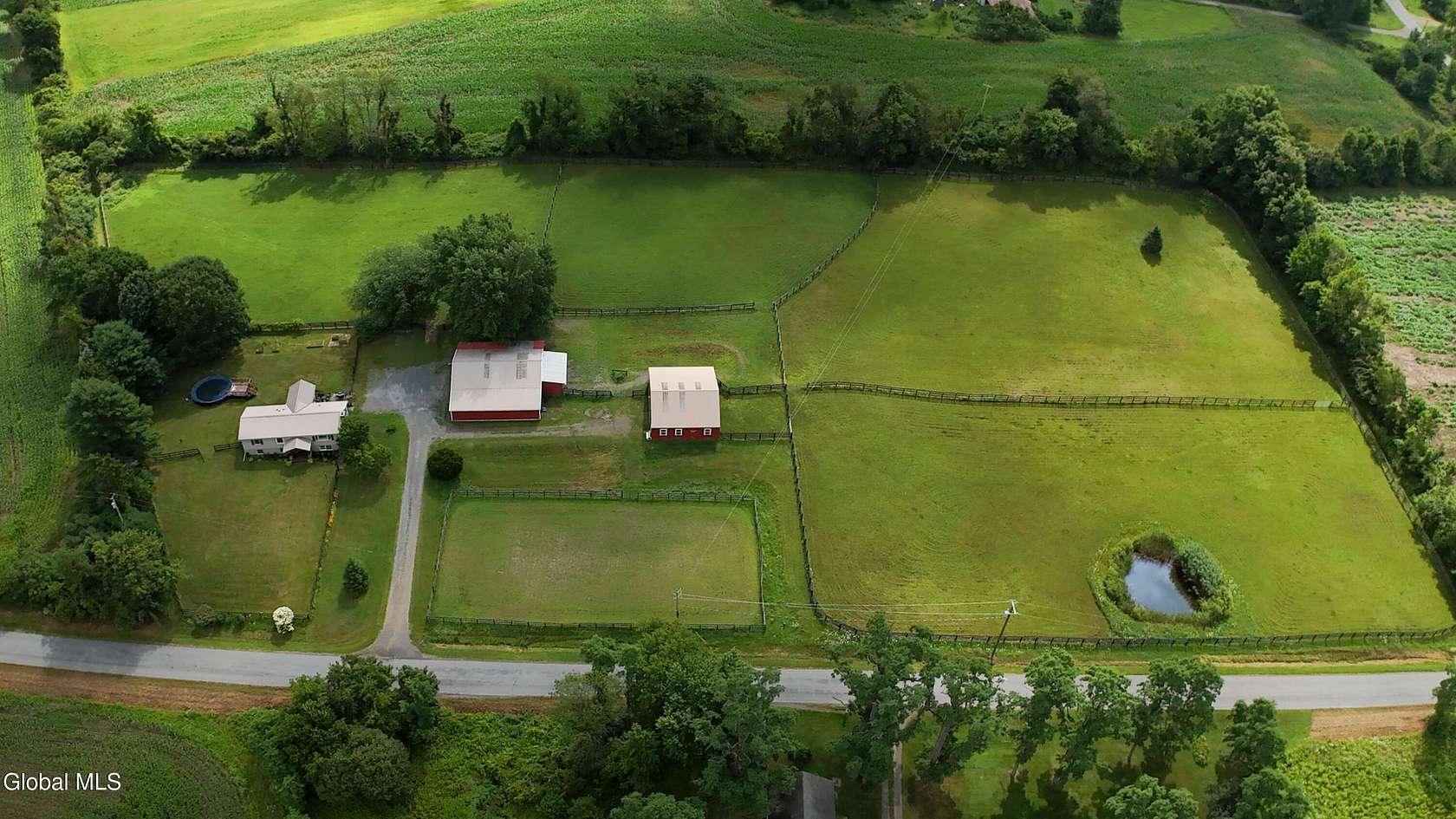 7.48 Acres of Land with Home for Sale in Buskirk, New York