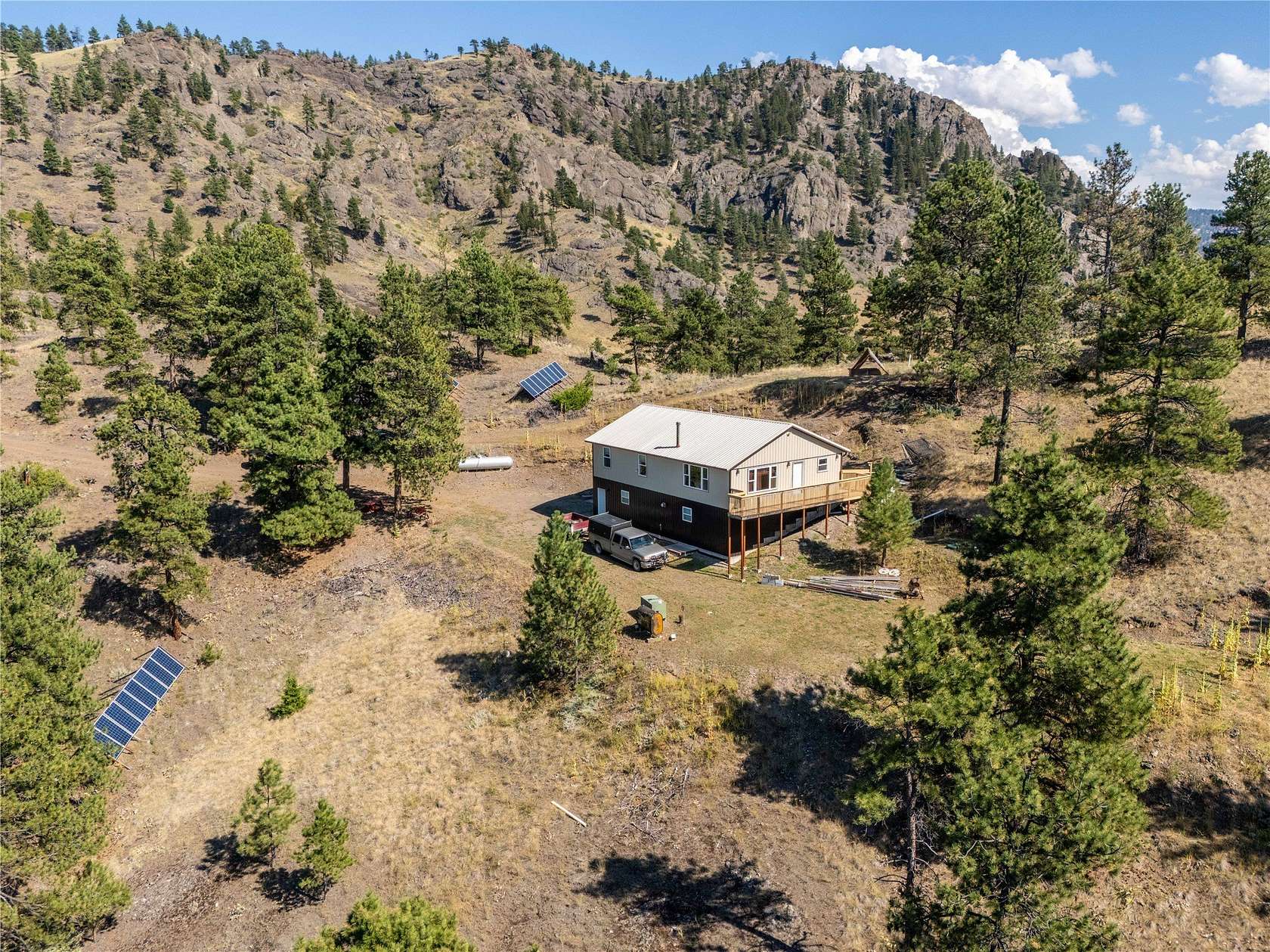 15.5 Acres of Land with Home for Sale in Cascade, Montana