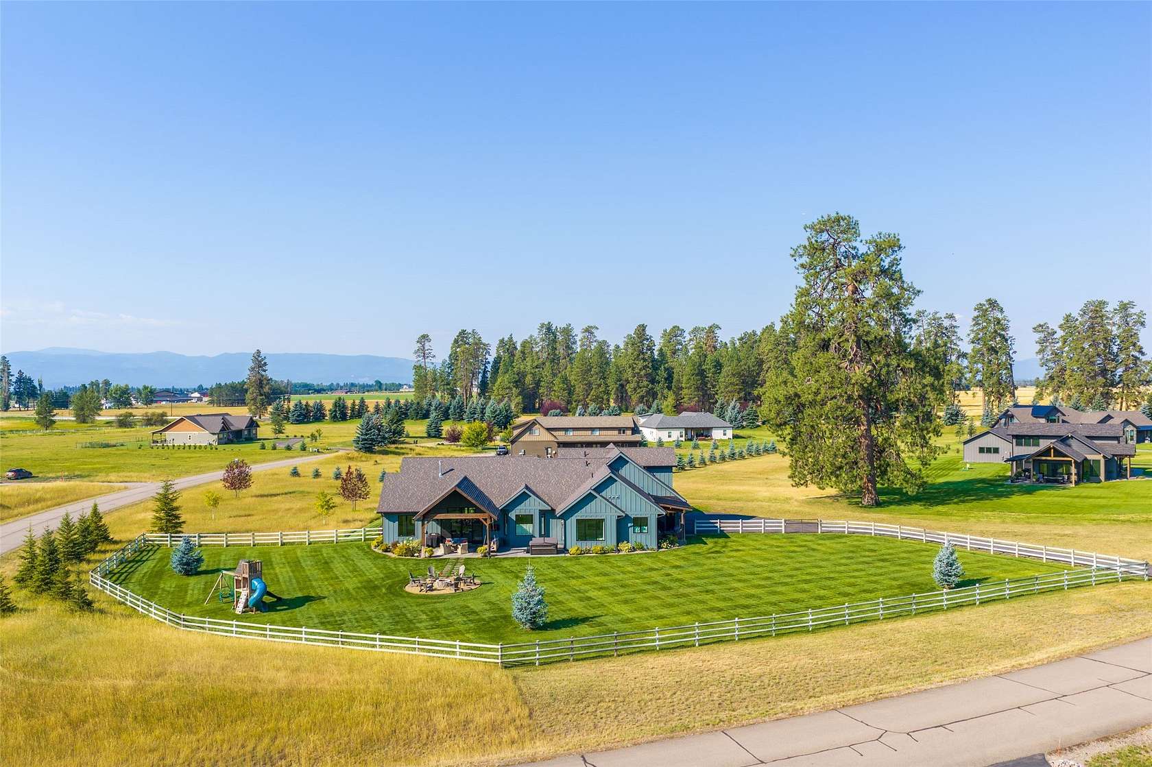 1.74 Acres of Land with Home for Sale in Kalispell, Montana