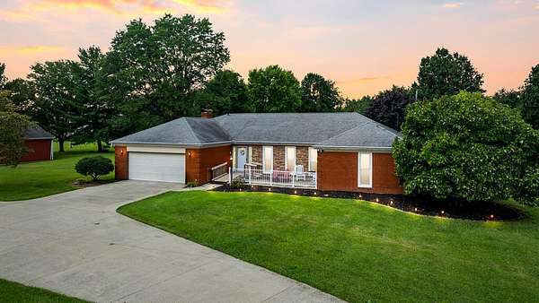 3.35 Acres of Land with Home for Sale in West Union, Ohio