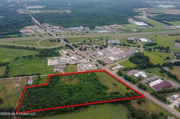13.9 Acres of Commercial Land for Sale in Canton, Mississippi