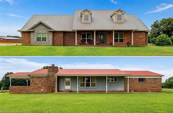 3 Acres of Land with Home for Sale in Muldrow, Oklahoma