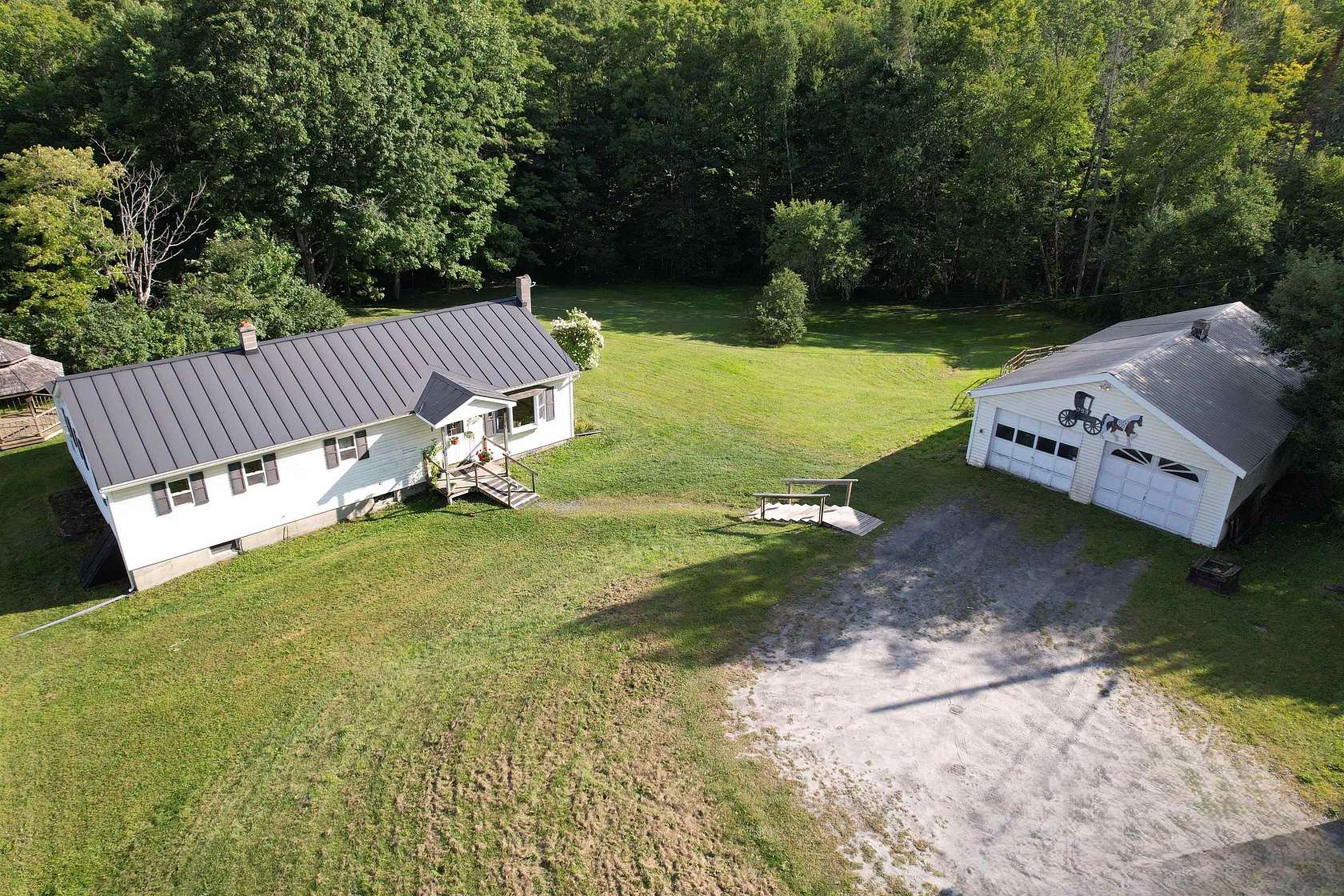 8.6 Acres of Land with Home for Sale in Washington, Vermont