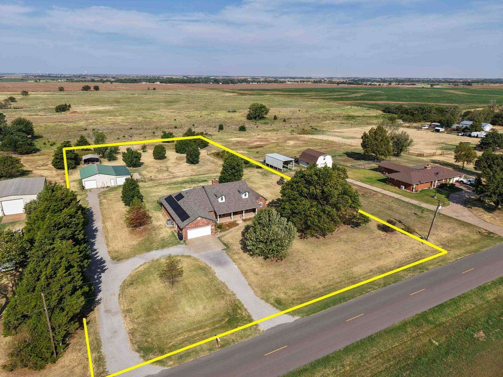 2.3 Acres of Land with Home for Sale in Enid, Oklahoma