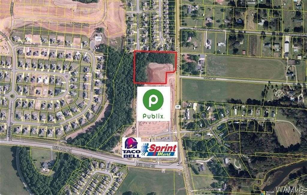 5 Acres of Commercial Land for Sale in Northport, Alabama