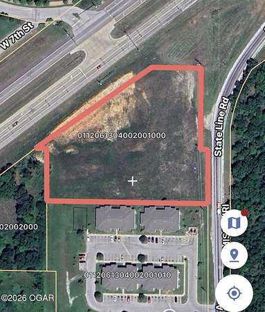 2.82 Acres of Commercial Land for Sale in Galena, Kansas