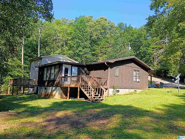 15 Acres of Recreational Land with Home for Sale in Delta, Alabama