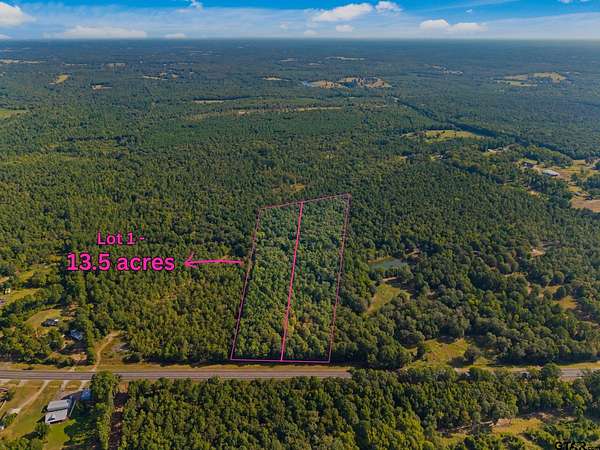 13.5 Acres of Recreational & Residential Land for Sale in Arp, Texas