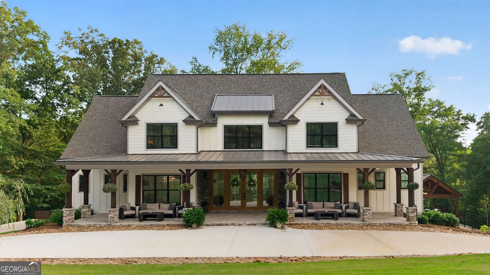 4.66 Acres of Land with Home for Sale in Forsyth, Georgia