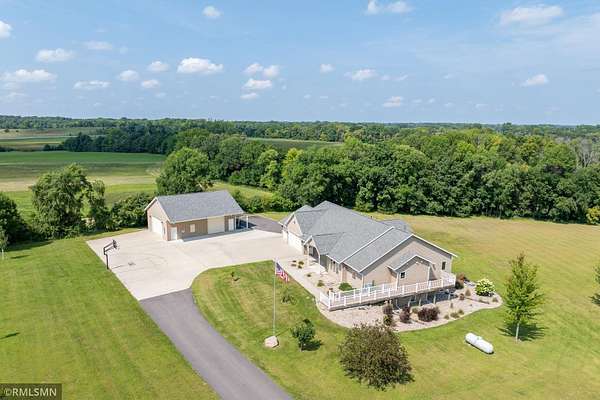 4.26 Acres of Land with Home for Sale in Elysian, Minnesota