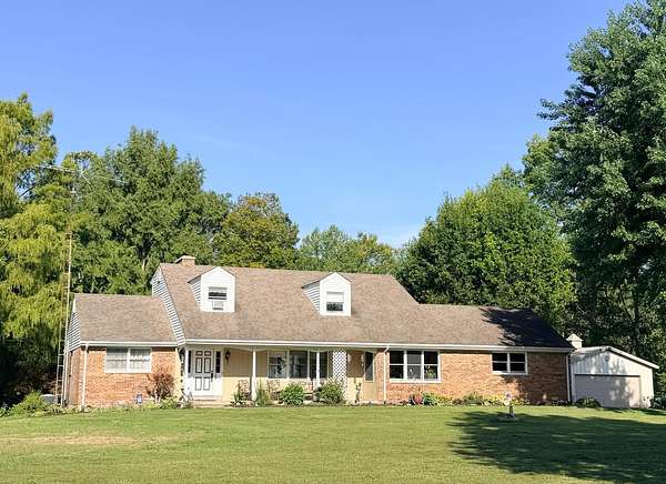 4.7 Acres of Land with Home for Sale in Brookville, Indiana