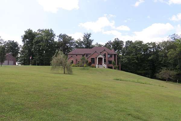 9.38 Acres of Land with Home for Sale in Batesville, Indiana
