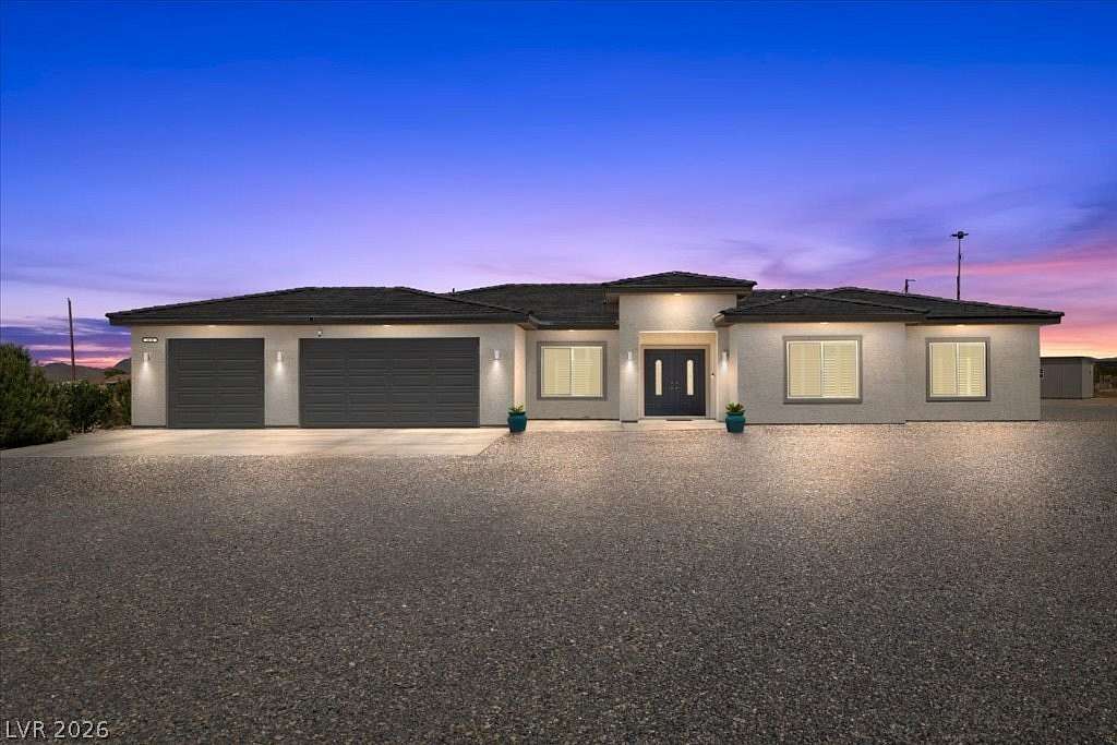 2 Acres of Land with Home for Sale in Pahrump, Nevada
