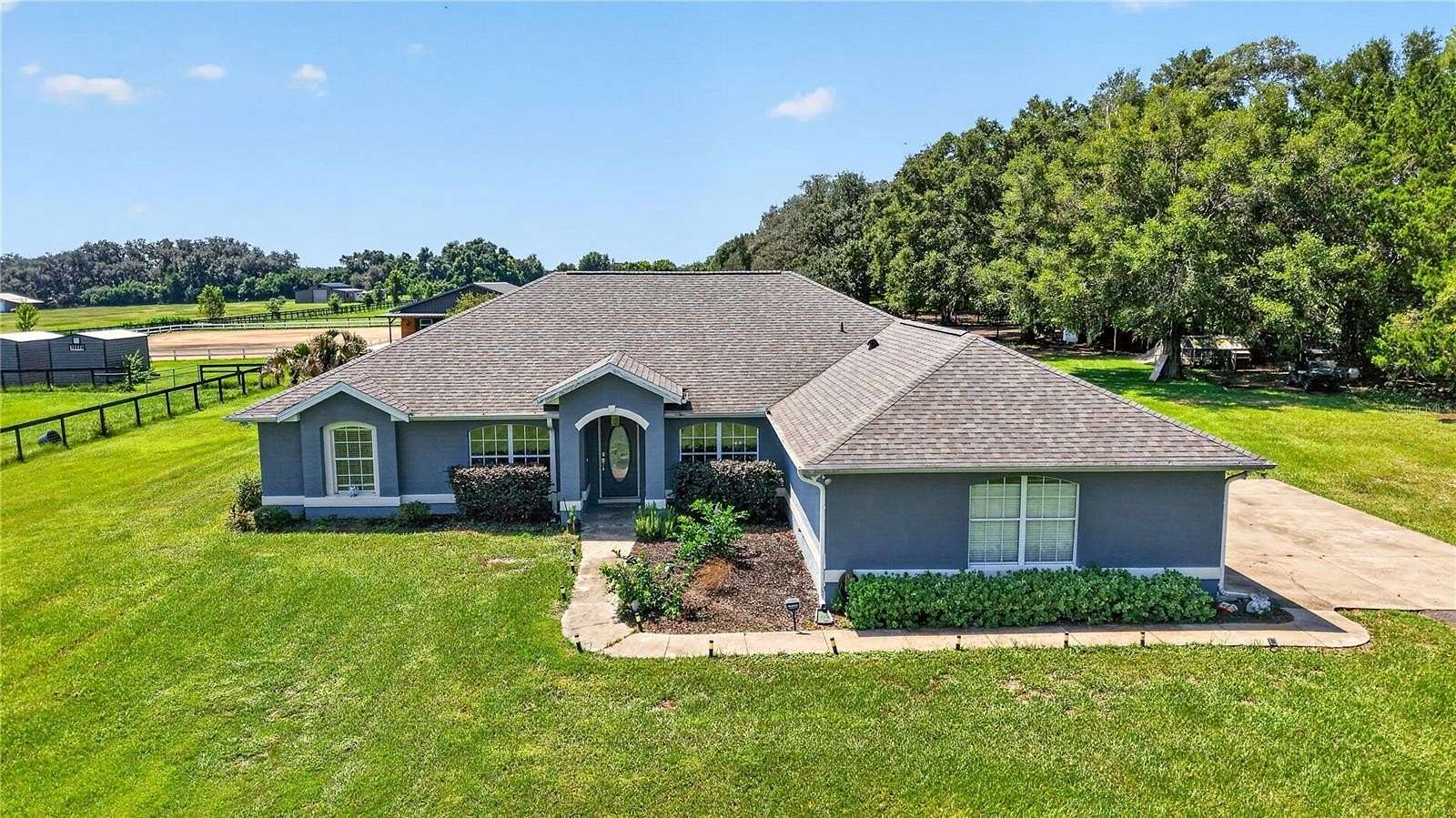 9.34 Acres of Land with Home for Sale in Dunnellon, Florida
