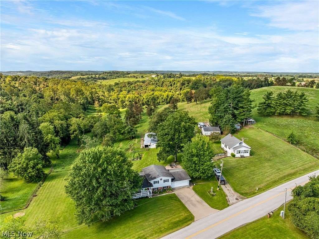 21.4 Acres of Agricultural Land with Home for Sale in St. Clairsville, Ohio