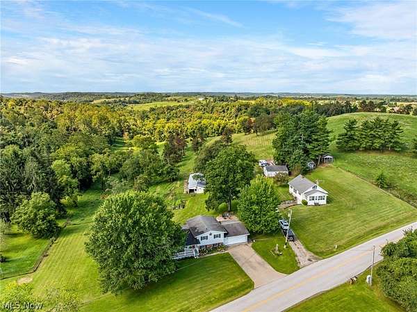 21.4 Acres of Agricultural Land with Home for Sale in St. Clairsville, Ohio