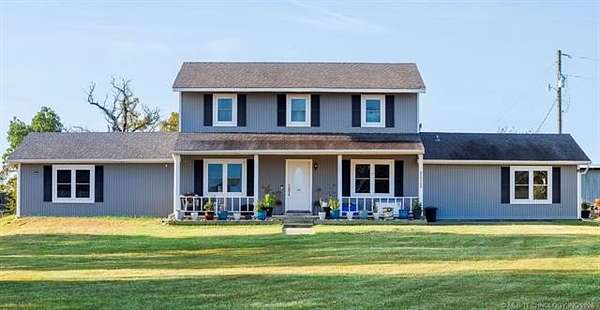 14.6 Acres of Land with Home for Sale in Rattan, Oklahoma