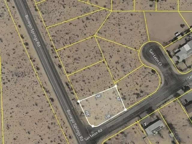 0.33 Acres of Residential Land for Sale in Borrego Springs, California