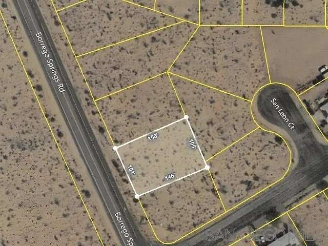 0.35 Acres of Residential Land for Sale in Borrego Springs, California